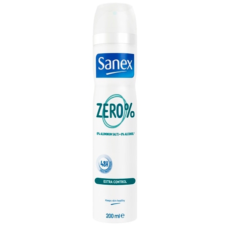 Sanex Zero% Extra Control Deodorant Spray - 200ML