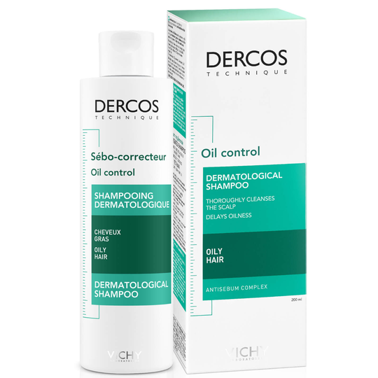 Vichy Dercos Oil Control Corrector Shampoo 200ml
