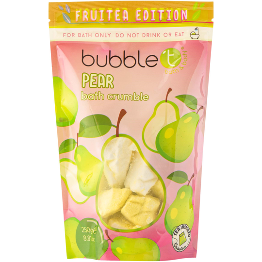 BubbleT Fruitea Pear Bath Crumble 250 ml
