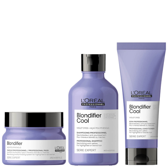 L'Oréal Professionnel Blondifier at Home Experts for Blonde Hair Bundle