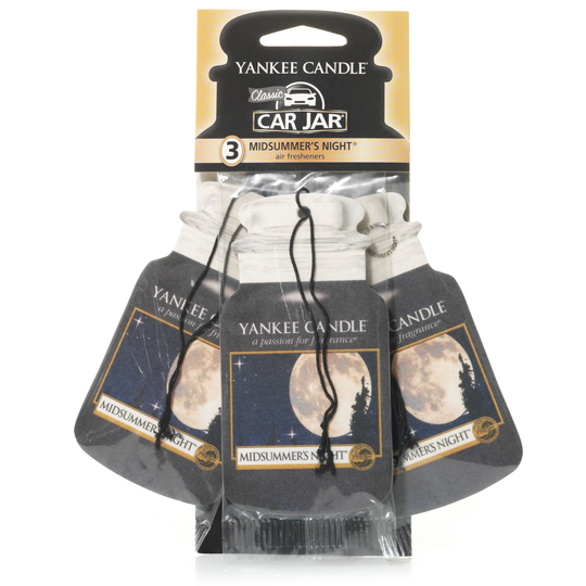 Yankee Candle Midsummer's Night Car Jar 3-Pack