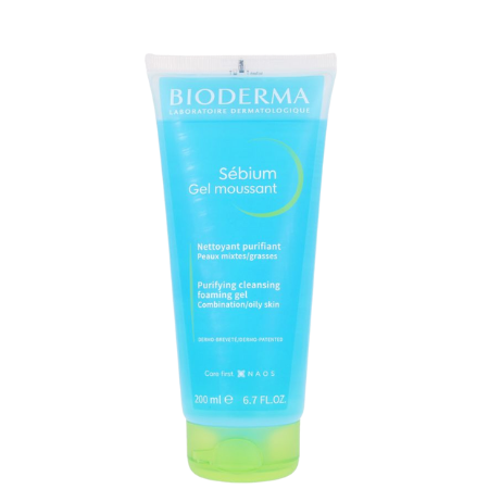 Bioderma Sebium Gel Gnistrande Ansiktsrengöring - 200 Ml