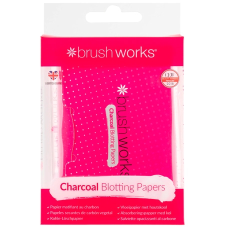 Brushworks Charcoal Blotting Paper - 100 stk