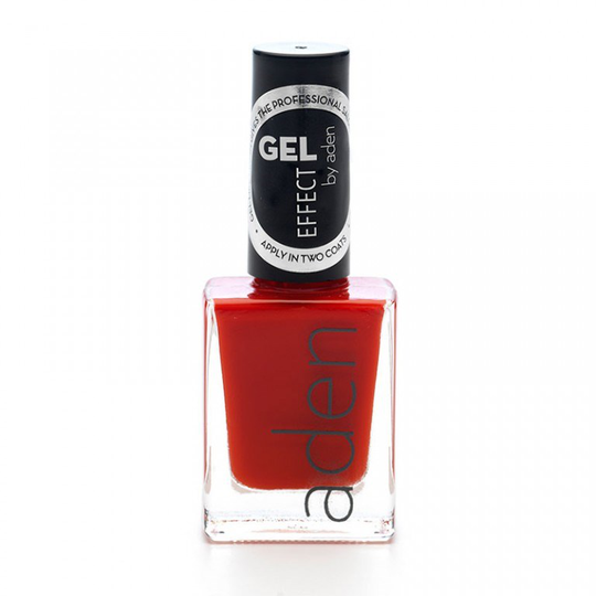 Aden Gel Effect Nail Polish Red