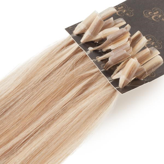 Rapunzel of Sweden Nail Hair Premium Straight 50 cm M7.3/10.8 Cendre A
