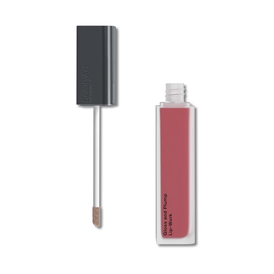 Gloss and Plump Lip-Work Tempting Mauve