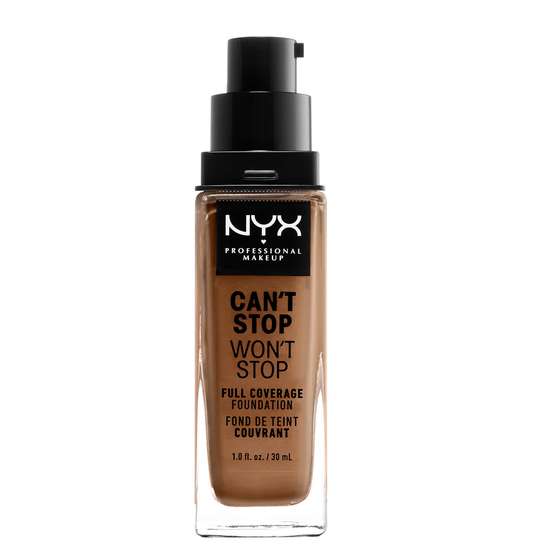 NYX Professional Makeup Can't Stop Won't Stop 24 Hour Foundation (olika nyanser) - Mahogany