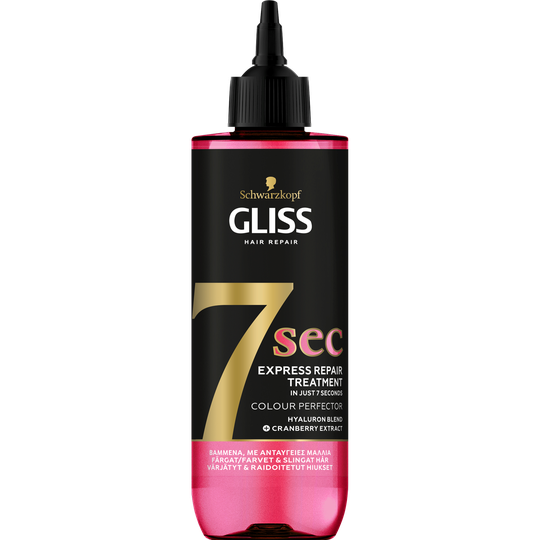 Schwarzkopf Gliss 7 Sec Express Repair Treatment Colour Perfector 200