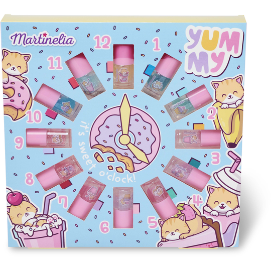 Aquarius Cosmetics Martinelia Yummy Nail Polish Beauty Set
