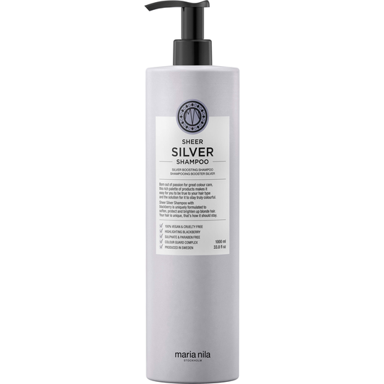 maria nila Sheer Silver Shampoo 1000 ml