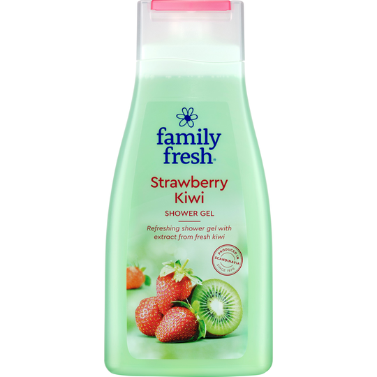 Family Fresh Dusch Strawberry Kiwi 500 ml