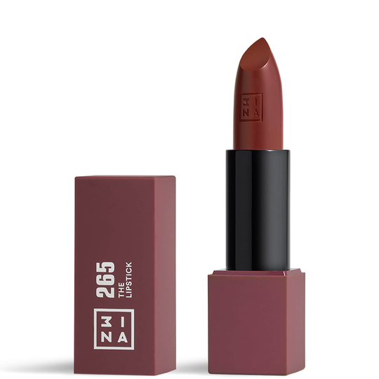 3INA Makeup The Lipstick 18 g (olika nyanser) - 265 Purplish Brown
