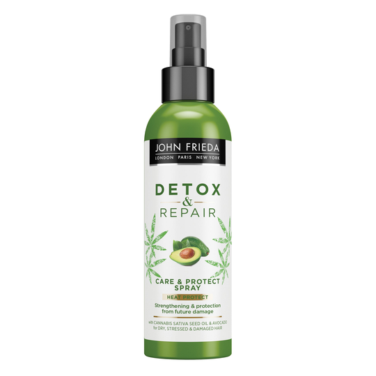 John Frieda Detox & Repair Cannabis Sativa Seed Oil Protect Spray 250
