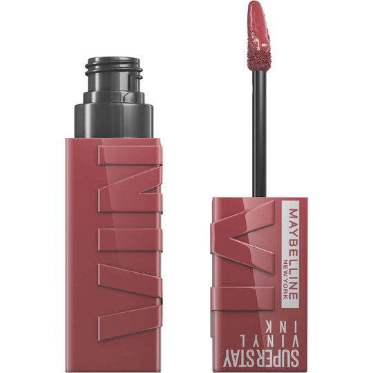 Maybelline SuperStay Vinyl Ink Long Lasting Liquid Lipstick Shine Finish 47ml (Various Shades) - 40 Witty