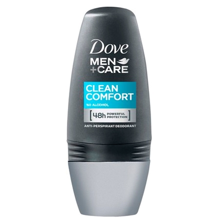 Dove Men +Care Clean Comfort Roll On - 50 ml