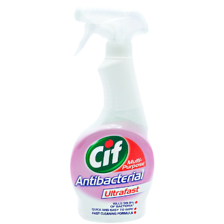 Cif Multifunktion Antibakteriell Spray - 450 Ml