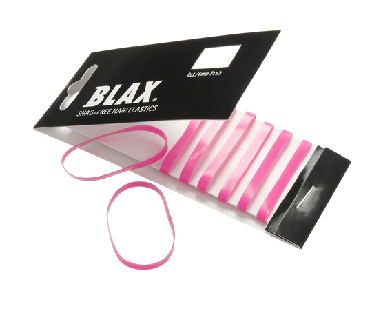 Snag-Free Hair Elastics Pink