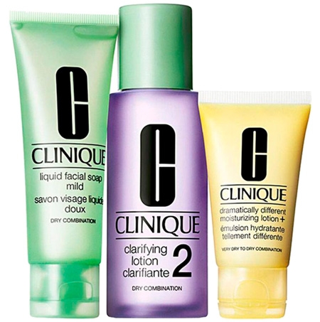 Clinique 3-Step Intro Kit - Hudtyp 2