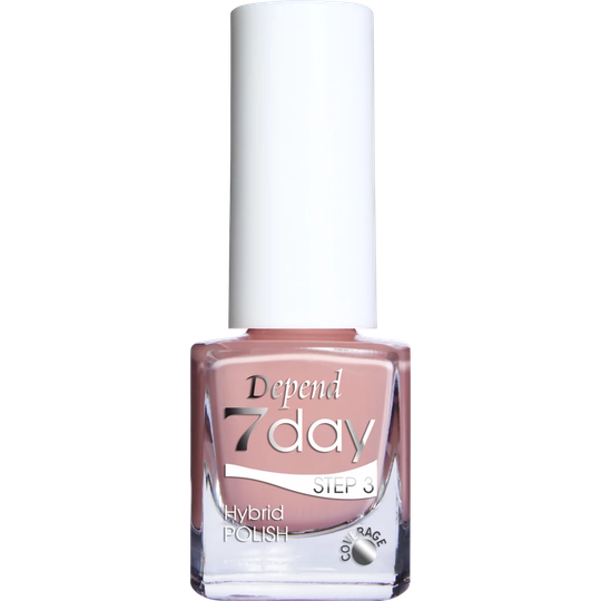 7 Day Hybrid Nail Polish 7136 Hello Beautiful