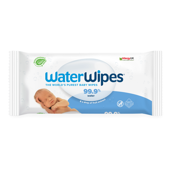Water Wipes Biodegradable BabyWipes 60 st