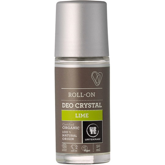 Urtekram Lime Deo Crystal Roll-on 50 ml
