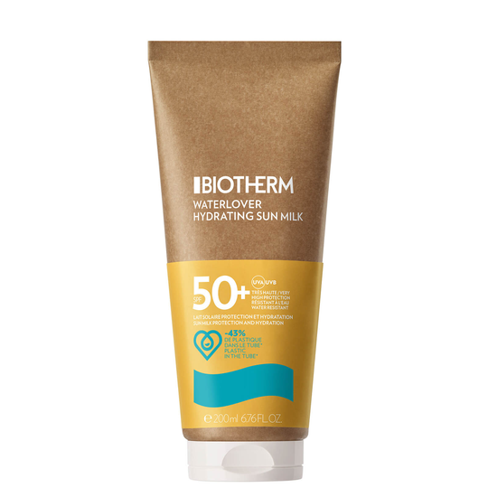 Biotherm Waterlover Hydrating Sun Milk Eco-Conscious Tube 200ml (olika alternativ) - SPF50+