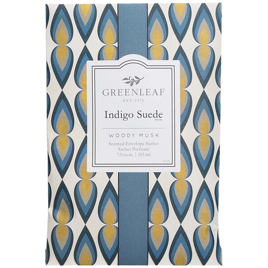 Greenleaf Scented Bag Indigo Suede