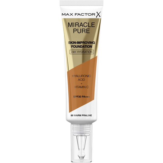Max Factor Miracle Pure Skin-Improving Foundation 89 Warm Praline