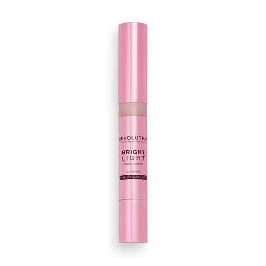 Makeup Revolution Bright Light Highlighter 3ml (Various Shades) - Beam Pink