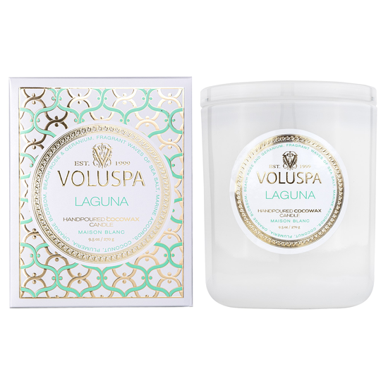 Voluspa Laguna Classic Boxed Candle 60h