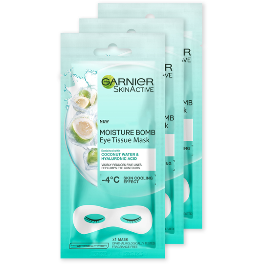 Garnier Skin Active Eye Tissue Mask Coconut Water & Hyaluronic Acid Tr