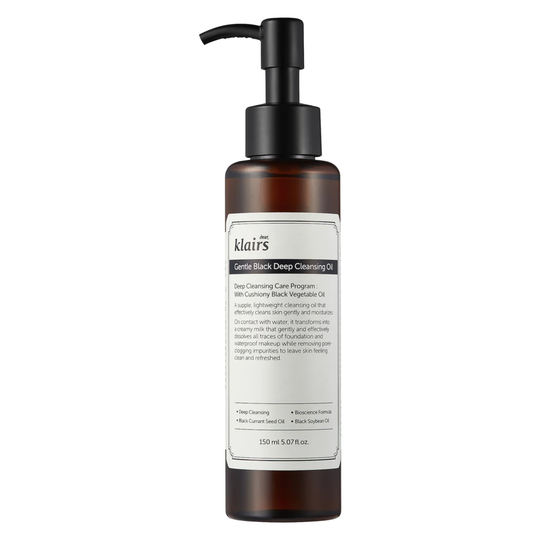Gentle Black Deep Cleansing Face Oil 150 ml