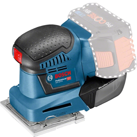Bosch GSS 18V-10 Batteridriven Skakslipmaskin
