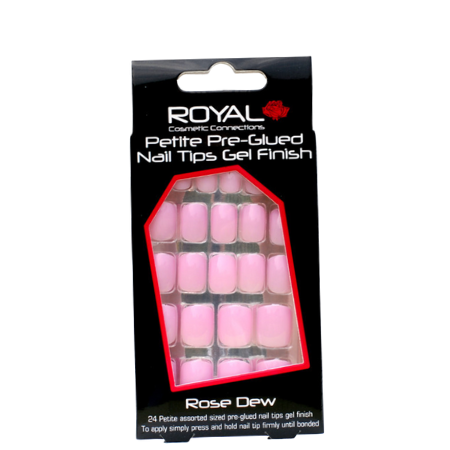 Royal Nagel Tips Reste Sig Dagg - 24 PCS
