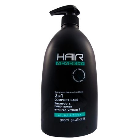 Hair Academy 2in1 Complete Care - 900 ml