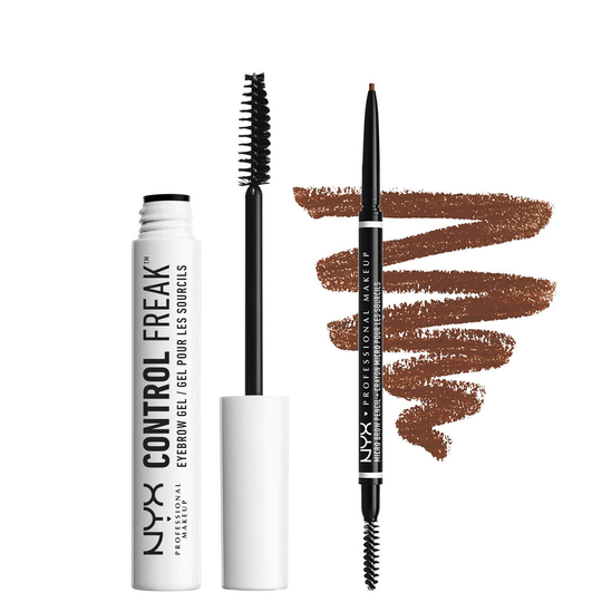 NYX Professional Makeup Tame and Define Brow Duo (Various Shades) - Black