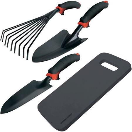 Black & Decker Trädgårdsredskap - 4 st