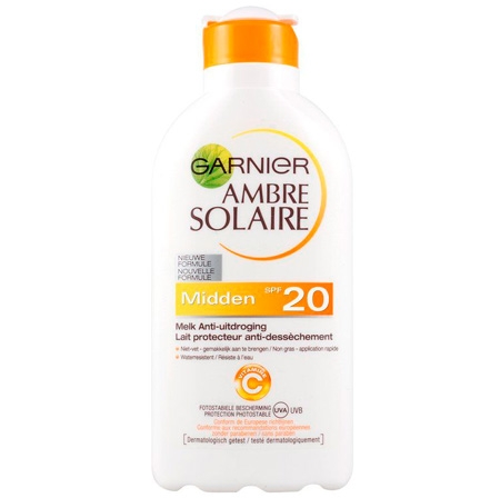 Garnier Ambre Solaire SPF20 Solkräm - 200ml