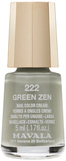 Mini Nail Polish 222 Green Zen