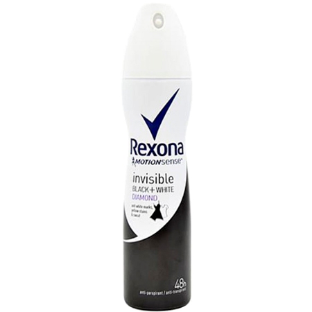 Rexona Invisible Black & White Diamond Deospray - 150ml
