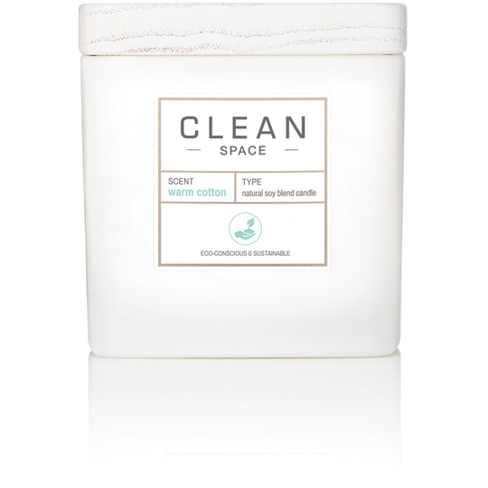 Clean Space Warm Cotton Candle