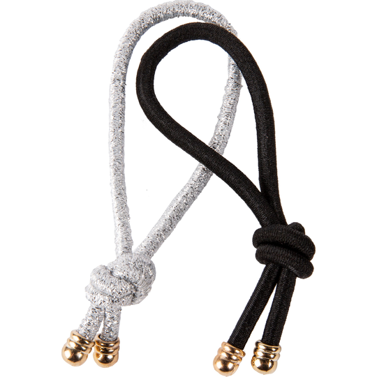 By Lyko Hair Tie Tinsel 2-Pack Silver
