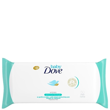 Dove Baby Sensitive Våtservetter - 50 stk