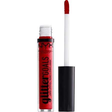 NYX Glitter Goals Läppstift Cherry Quartz