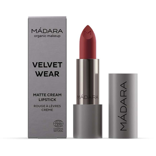 Mádara Makeup Velvet Wear Matte Cream Lipstick #38 Vintage Red