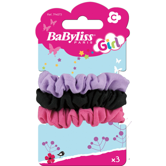 BaByliss Paris Accessories Girl Snoddar Tygsnodd 3 st kids