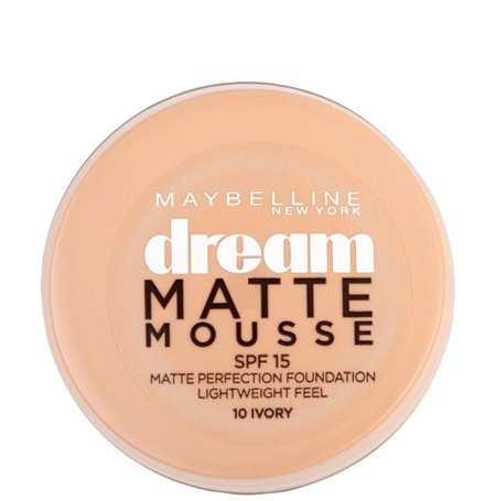 Maybelline Dream Matte Mousse Foundation - 10 Ivory
