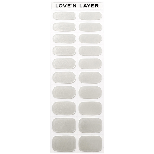 Love'n Layer Dark Days '23 Metallic Shiny Silver