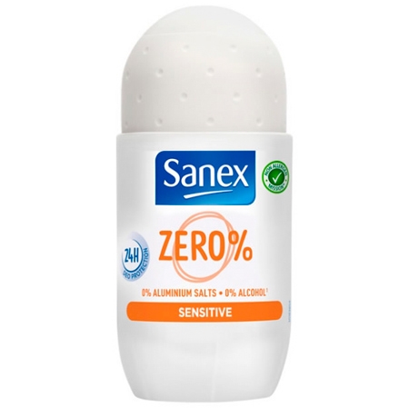 Sanex Zero% Sensitive Deodorant Roll-On - 50ML
