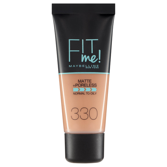Maybelline Fit Me! Matte & Poreless Foundation 30 ml (olika nyanser) - 330 Toffee
